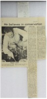 1972 - He Believes in Conservation