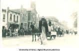 Mecca Day parade on Clinton St., The University of Iowa, 1914
