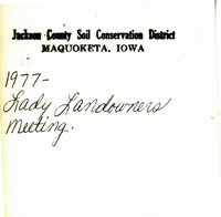Lady landowners meeting, 1977