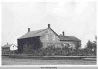 Schaedlich kitchen, Homestead, Iowa, 1919