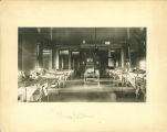 Peck Ward in the hospital at Seashore Hall, The University of Iowa, 1900