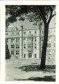 West entrance to Medical Laboratories, the University of Iowa, circa 1927