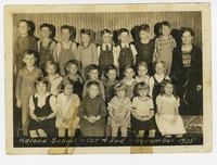 Kalona Grade School 1st and 2nd Grade, 1935