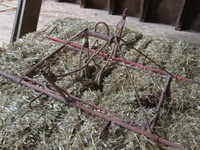 017. Hay Bale Carrier and Lift with Pulley
