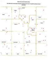Marshall County Cemeteries Map