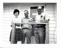 Audrey Wheeler, Bob Malin, and Paul Bruns, 1970