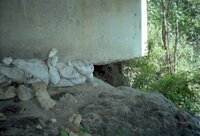 1993 Sandbags under bridge