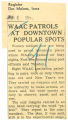 WAAC patrols at downtown popular spots