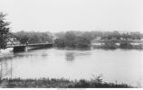 High water from West side of Iowa River, Iowa City, Iowa