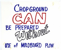 Crop ground sign