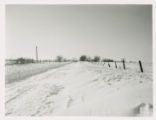 Snow covered road