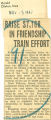 Raise $7,168 in Friendship train effort