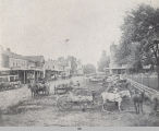 West side of the square, Oskaloosa, 1861-1865