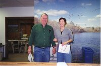 2001  District Employees Tom Birkenstock and Margaret McLachlan