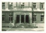 Madison Street entrance to the Iowa Memorial Union, the University of Iowa, 1933