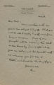Letter from Leopold to Errington, May 28, 1934