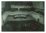 Choir concert in Clapp Recital Hall, The University of Iowa, 1972