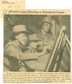 WAACs learn drawing at downtown center