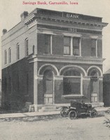 Garnavillo Savings Bank, 1906- Crosby Car