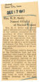 Mrs. R. P. Reilly named official of Marine women