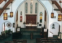 St. Peter Lutheran Church in Garnavillo, Iowa -2000 Interior