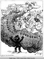 The smoke screen.