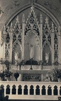 St. Paul Lutheran Church in Garnavillo, Iowa -1935-1950 interior