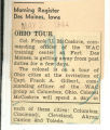 Ohio tour