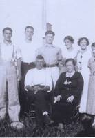 Family Picture of Angelo and Maria Angaran, Italian Mining family