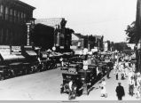 Looking northeast on High Avenue West, Oskaloosa, 1930's; Mahaska County, Iowa