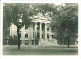 Entrance to MacBride Hall, the University of Iowa, 1928