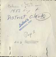 Coleen Hutchinson - District Clerk.