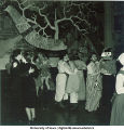 Modern art-themed costume dance, The University of Iowa, March 1940