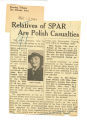 Relatives of SPAR are Polish casualities