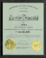 Commendation for twenty-five years of effective operation