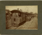Ames & College Railway manager  and driver, 1906.