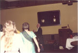 Guests in tartans at Scottish Highlander banquet, The University of Iowa, May 1978