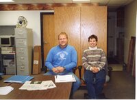 2004  NRCS Soil Conservationist TJ Mathis and District Conservationist Shiloh Bradley 