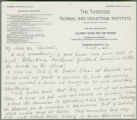 Letter from Carver to Pammel, March 29, 1925
