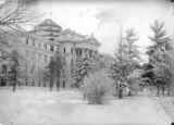 Beardshear Hall (Central Building) in winter