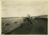 Tractor and farm equipment, 1928