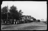 West side of the main street in Pocahontas, Iowa