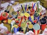 Pigment pots