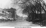 Clinton Street businesses, Iowa City, Iowa, between 1915 and 1920