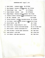 Conservation tour, 1972