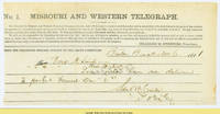 15. Gen. Samuel R. Curtis to Lincoln reporting delivery of order to Gen. John Fremont