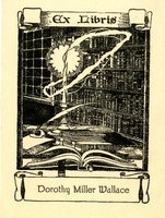 Dorothy Miller Wallace Bookplate 