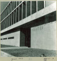 Communications Center entrance, The University of Iowa, July 1953