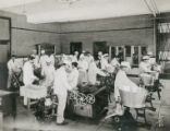 Working in the Dairy Industry building, 1905