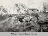 Coal Mine Slope, 1896; Oskaloosa, Iowa; Mahaska County